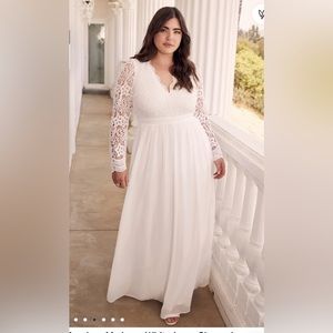 Awaken My Love Long Sleeve Lace Maxi Dress